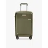 Briggs & Riley Sympatico Essential Four-wheel Expandable Shell Cabin Suitcase 56cm In Olive