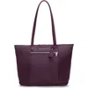 Briggs & Riley Rhapsody Expandable Tote In Plum