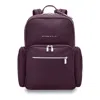 Briggs & Riley Rhapsody Medium Backpack In Plum