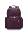 Briggs & Riley Rhapsody Medium Backpack In Plum