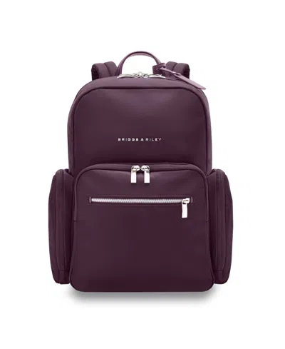 Briggs & Riley Rhapsody Medium Backpack In Plum