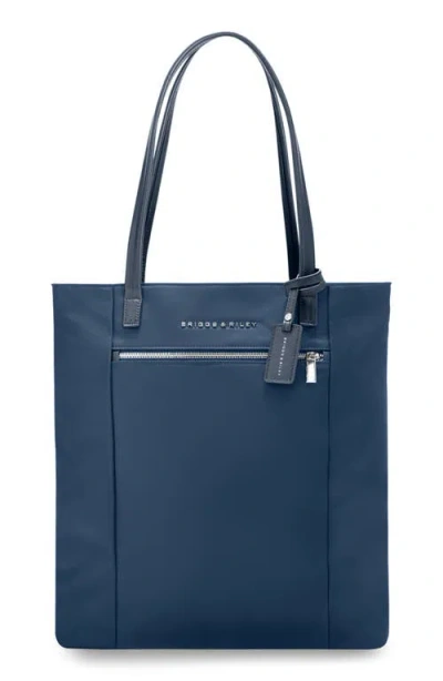 Briggs & Riley Rhapsody Nylon Vertical Tote In Navy