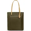 Briggs & Riley Vertical Tote In Olive