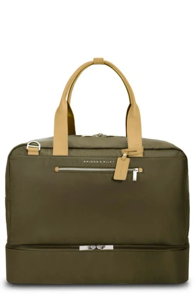 Briggs & Riley Weekender Tote In Olive