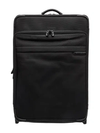 Pre-owned Briggs & Riley Suitcase Luggage In Black