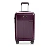 Briggs & Riley Sympatico 3.0 Essential Carry On Expandable Spinner Suitcase In Plum