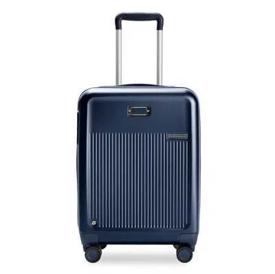 Briggs & Riley Sympatico Expandable Spinner - Global Carry-on 21" In Blue