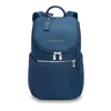 Briggs & Riley U Zip Backpack In Navy