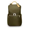 Briggs & Riley U Zip Backpack In Olive