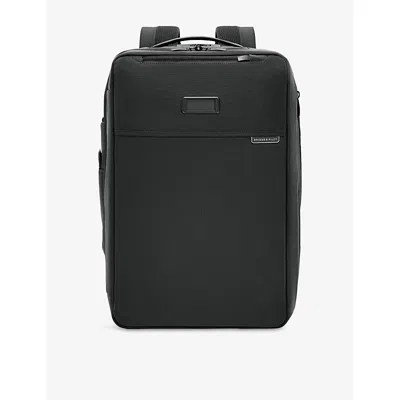 Briggs & Riley Womens Black Baseline Medium Convertible Backpack