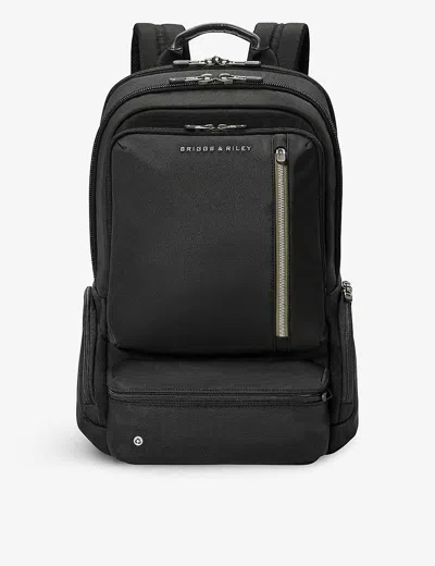 Briggs & Riley Womens Black @work Medium Nylon-blend Backpack