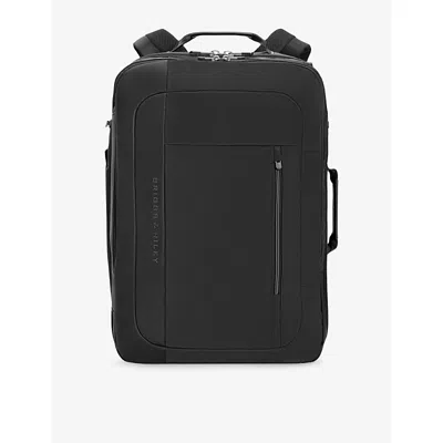 Briggs & Riley Womens Black Zdx Large Convertible Woven  Backpack