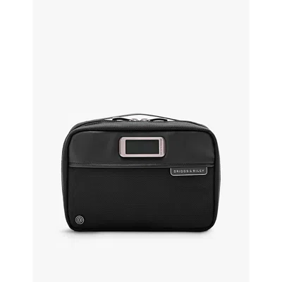 Briggs & Riley Womens Black @work Tech Kit Woven Bag