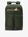 Briggs & Riley Hta Slim Expandable Backpack In Hunter