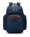 Briggs & Riley Medium Cargo Backpack In Navy