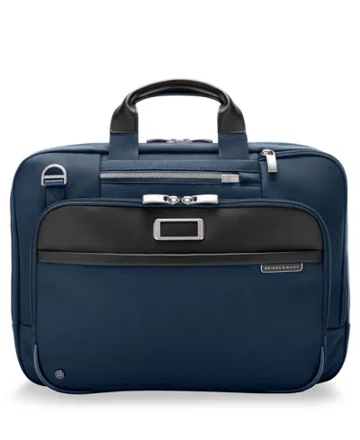 Briggs & Riley Medium Expandable Brief In Navy