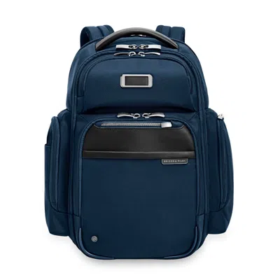 Briggs & Riley Work Large Cargo Backpack In Blue