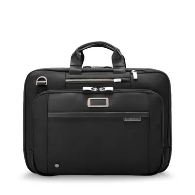 Briggs & Riley @work Large Expandable Brief - Briefcase In Black
