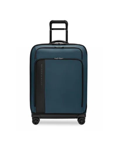 Briggs & Riley Zdx 26" Check-in Medium Expandable Spinner In Blue