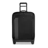 Briggs & Riley Zdx 26 Medium Expandable Spinner Suitcase In Black