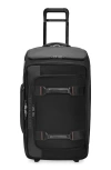 Briggs & Riley Zdx 27-inch Carry-on Upright Duffle Bag In Black