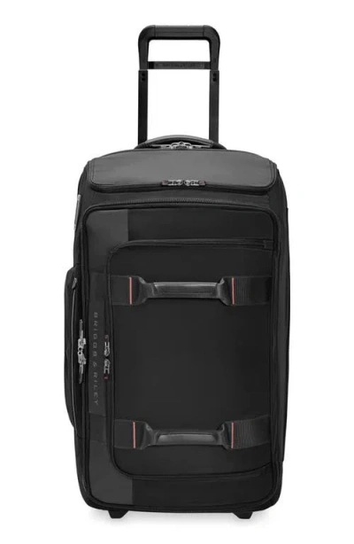 Briggs & Riley Zdx 27-inch Carry-on Upright Duffle Bag In Black