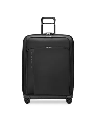 Briggs & Riley Zdx 29" Check-in Large Expandable Spinner In Black