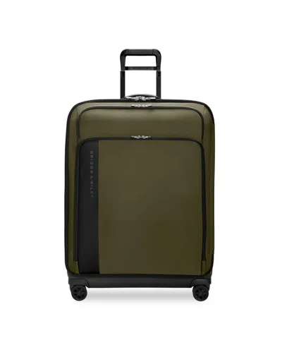 Briggs & Riley Zdx 29" Check-in Large Expandable Spinner In Green