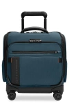 Briggs & Riley Zdx Cabin Spinner Suitcase In Blue