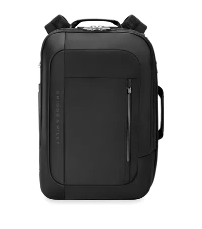 Briggs & Riley Zdx Convertible Backpack In Black