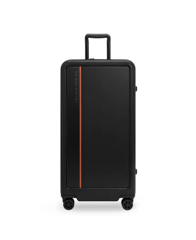 Briggs & Riley Zdx 32 Inch Extra Large Hardside Spinner Suitcase In Black