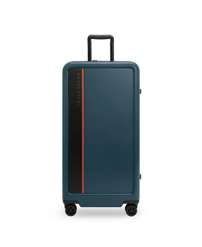 Briggs & Riley Zdx 32 Inch Extra Large Hardside Spinner Suitcase In Blue