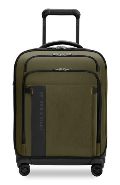 BRIGGS & RILEY BRIGGS & RILEY ZDX GLOBAL 21-INCH EXPANDABLE CARRY-ON SPINNER SUITCASE