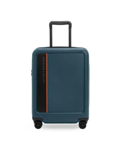 Briggs & Riley Zdx Global Hardside Carry-on Expandable Spinner In Ocean