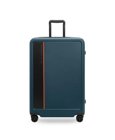 Briggs & Riley Zdx Large 30 Inch Hardside Spinner Suitcase In Blue