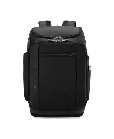 Briggs & Riley Zdx U-zip Small Travel Backpack In Black