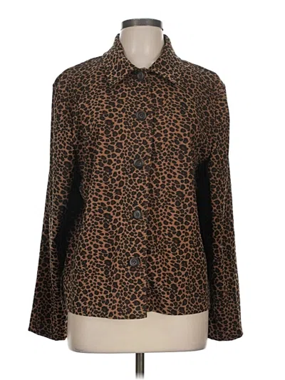 Pre-owned Briggs Blazer Jacket In Brown