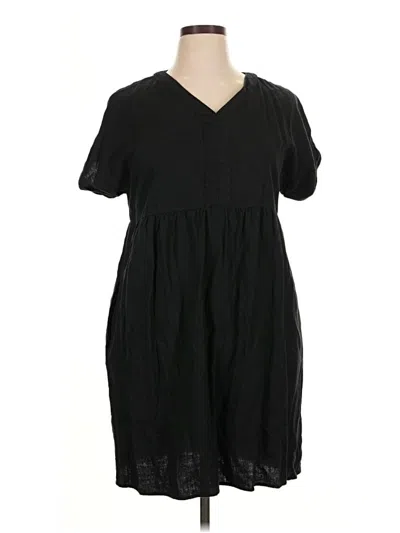 Pre-owned Briggs Casual Dress In Black