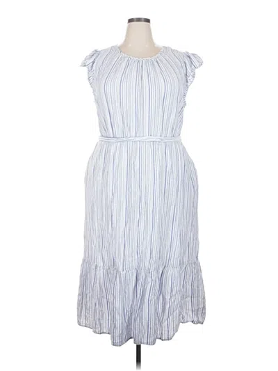 Pre-owned Briggs Casual Dress In Blue