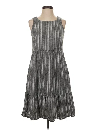 Pre-owned Briggs Casual Dress In Gray