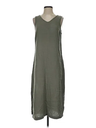 Pre-owned Briggs Casual Dress In Gray