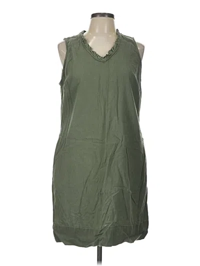 Pre-owned Briggs Casual Dress In Green