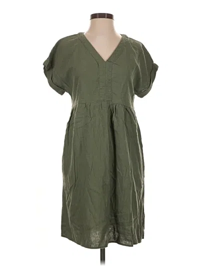 Pre-owned Briggs Casual Dress In Green