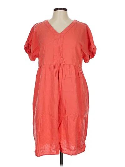 Pre-owned Briggs Casual Dress In Orange