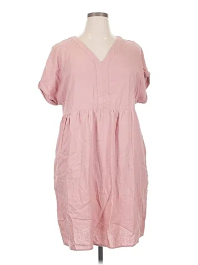 Pre-owned Briggs Casual Dress In Pink