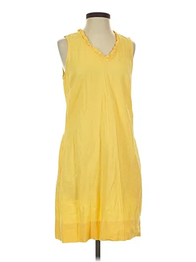 Pre-owned Briggs Casual Dress In Yellow