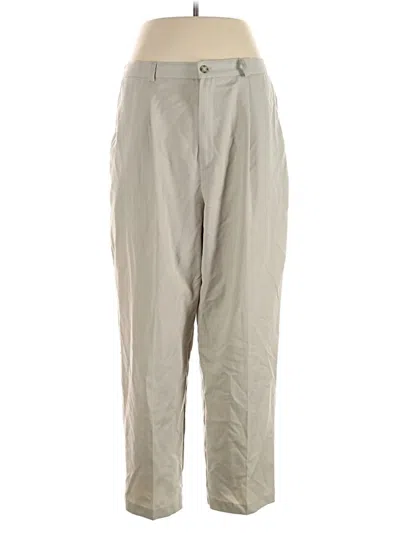 Pre-owned Briggs Casual Pants In Ivory