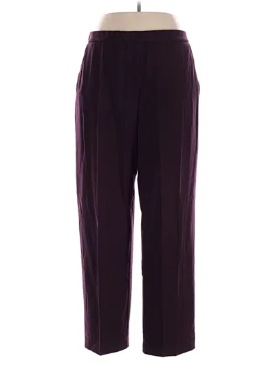 Pre-owned Briggs Casual Pants In Purple