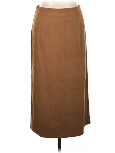 Pre-owned Briggs Casual Skirt In Brown