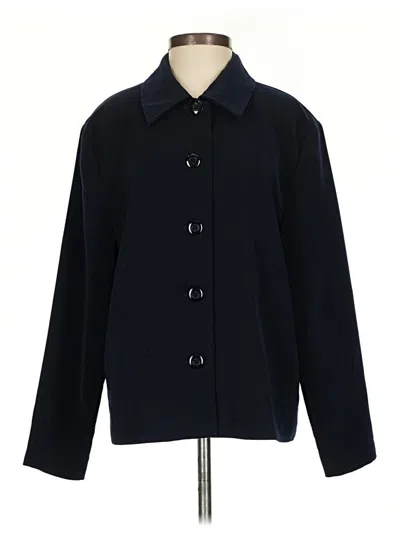 Pre-owned Briggs Coat In Blue